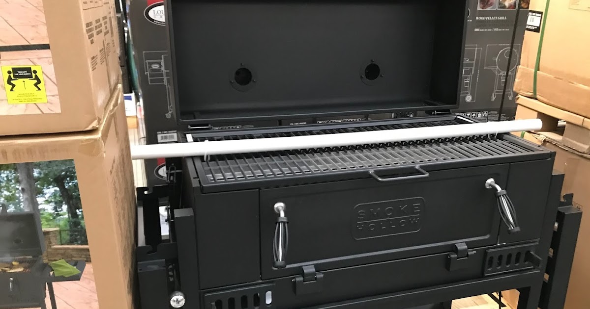 Smoke Hollow CG600S Charcoal Grill Costco Weekender