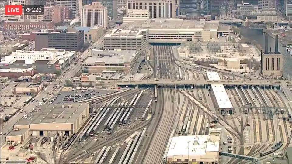 Industrial History BNSF/CB&Q Chicago Commuter Train (14th Street) Yard