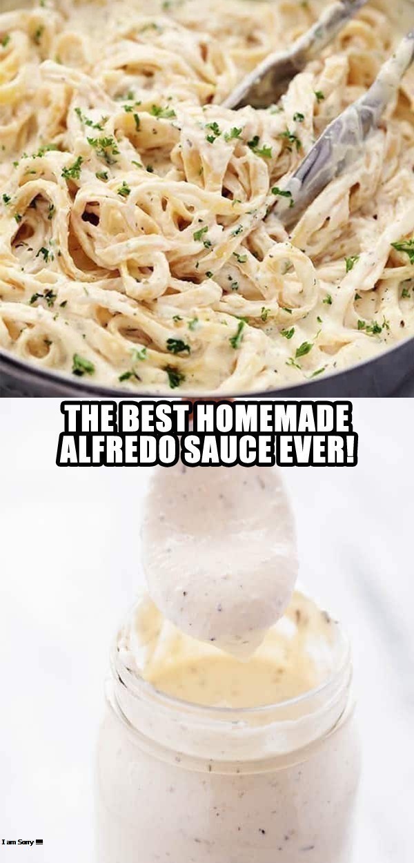 The Best Homemade Alfredo Sauce Ever Recipe