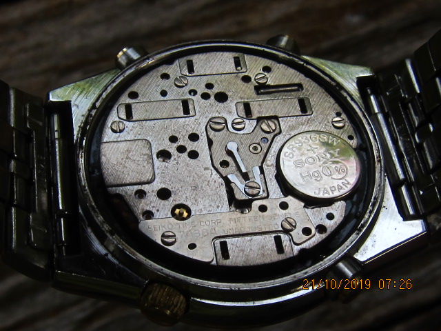 jam & watch: Seiko Quartz Chronograph 7A38-728A (Sold)