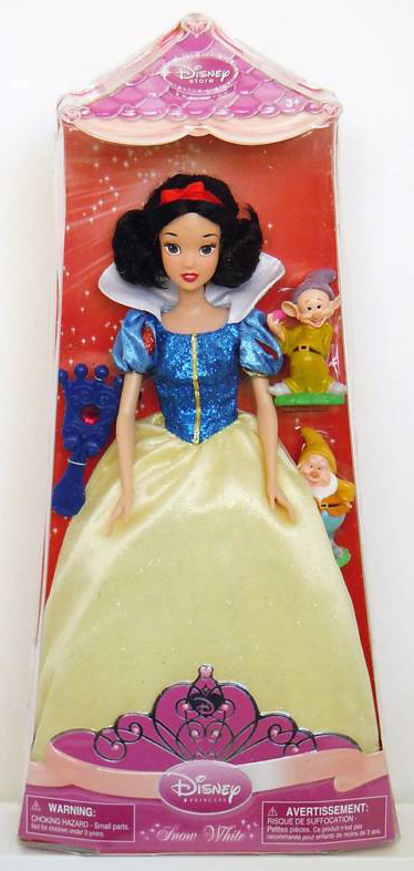 snow white disney store doll