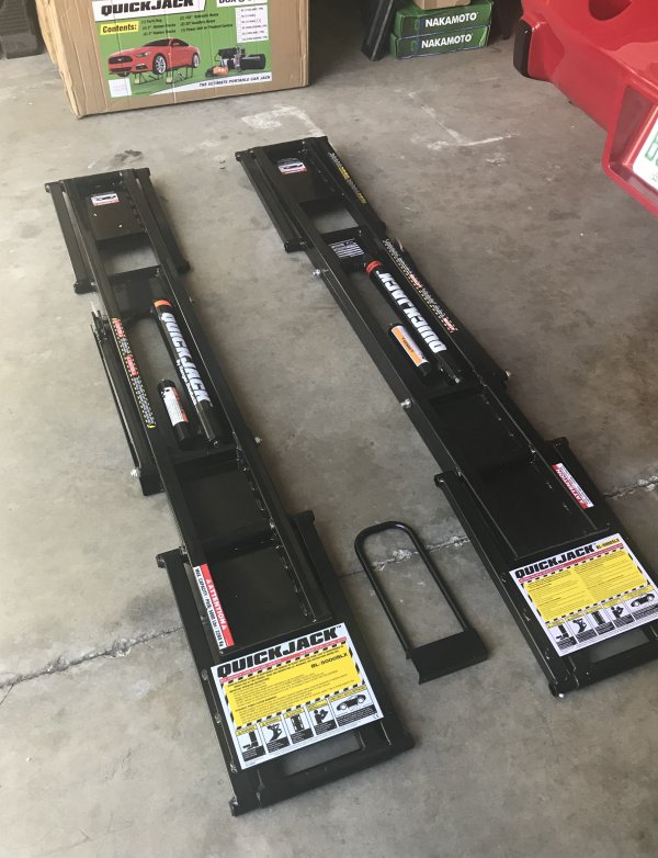 1976 Corvette Stingray Restore, Repair, Detail QuickJack BL5000SLX