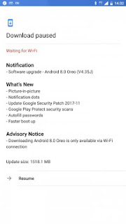 Nokia 8 update