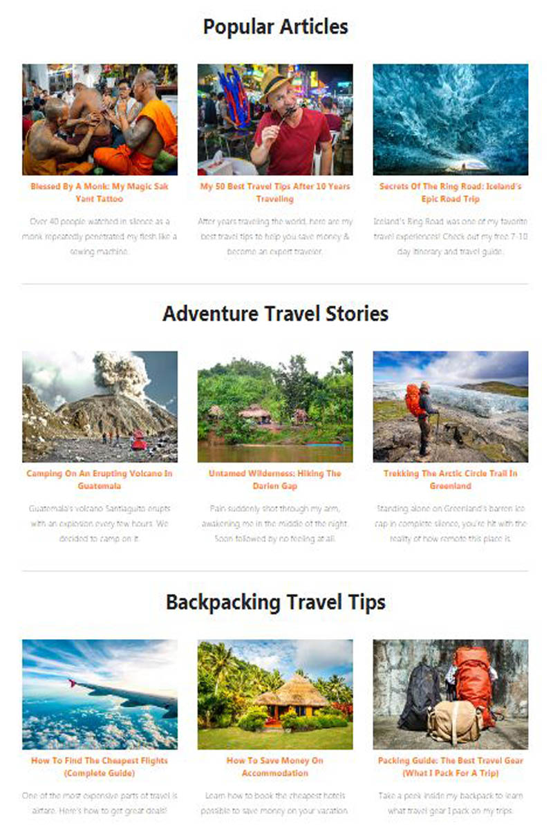 VAGABOND Expert travel tips from a traveler,