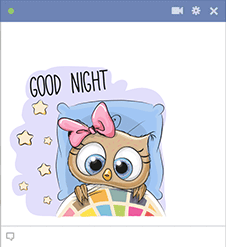 Nighty Night Owl Emoji