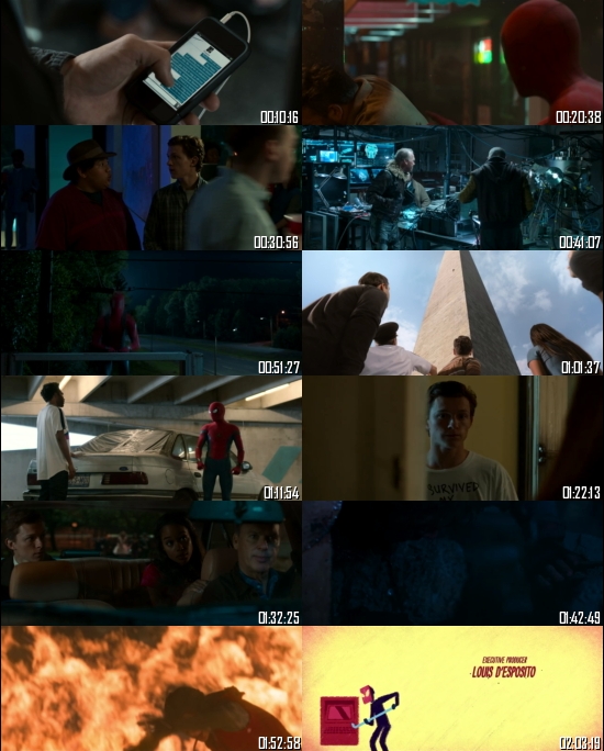 Spider-Man Homecoming 2017 BRRip 720p 480p Dual Audio Hindi English Full Movie Download