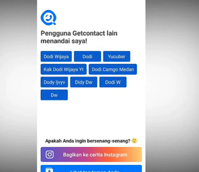 cara melihat nama kontak kita di hp orang lain