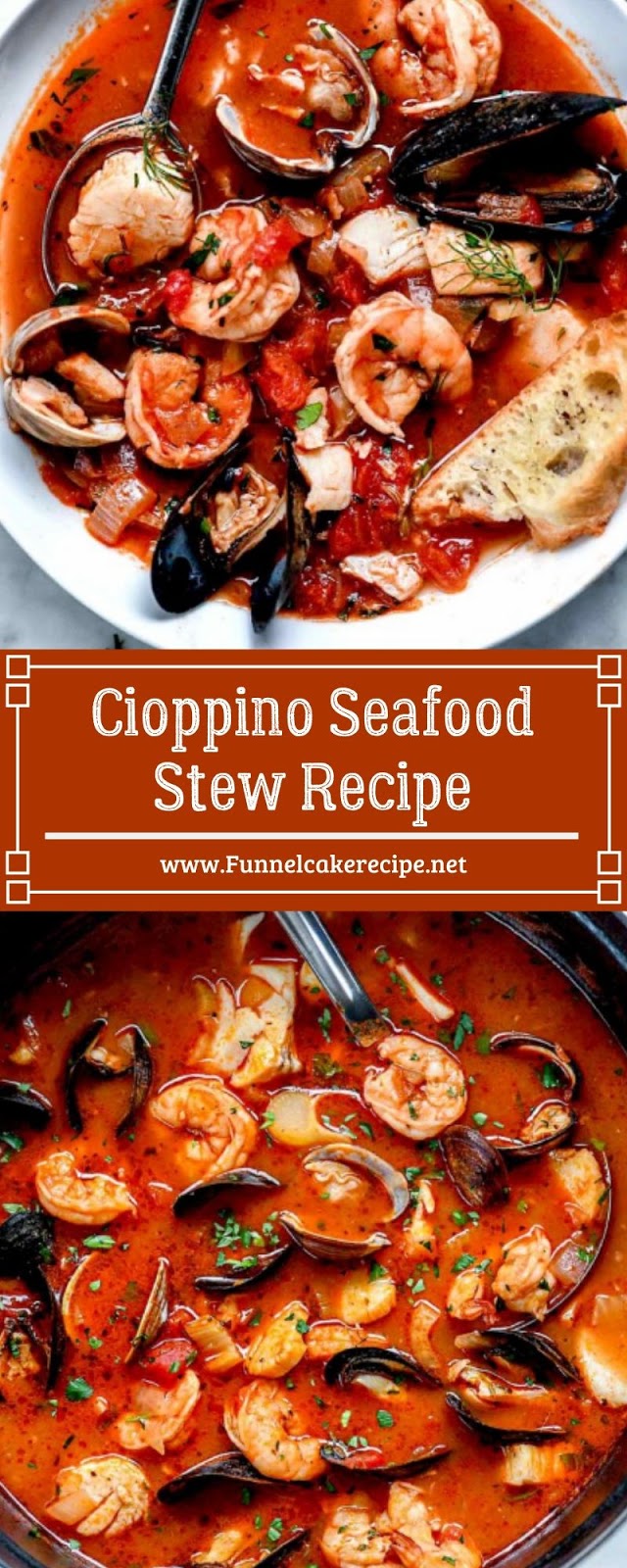 Cioppino Seafood Stew Recipe