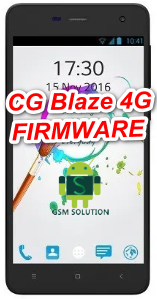 CG Blaze 4G V3.0 Stock Rom/Firmware/Flash file Download - Gsm-Solution.Com