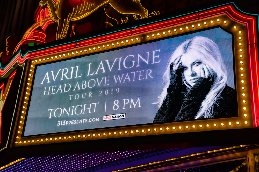 Fotos Todo Lo Que Se Vio En El Show De Avril Lavigne En El Fox Theatre