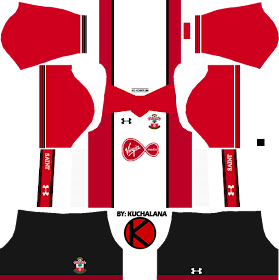 Southampton F.C. Kits 2017/2018 - Dream League Soccer