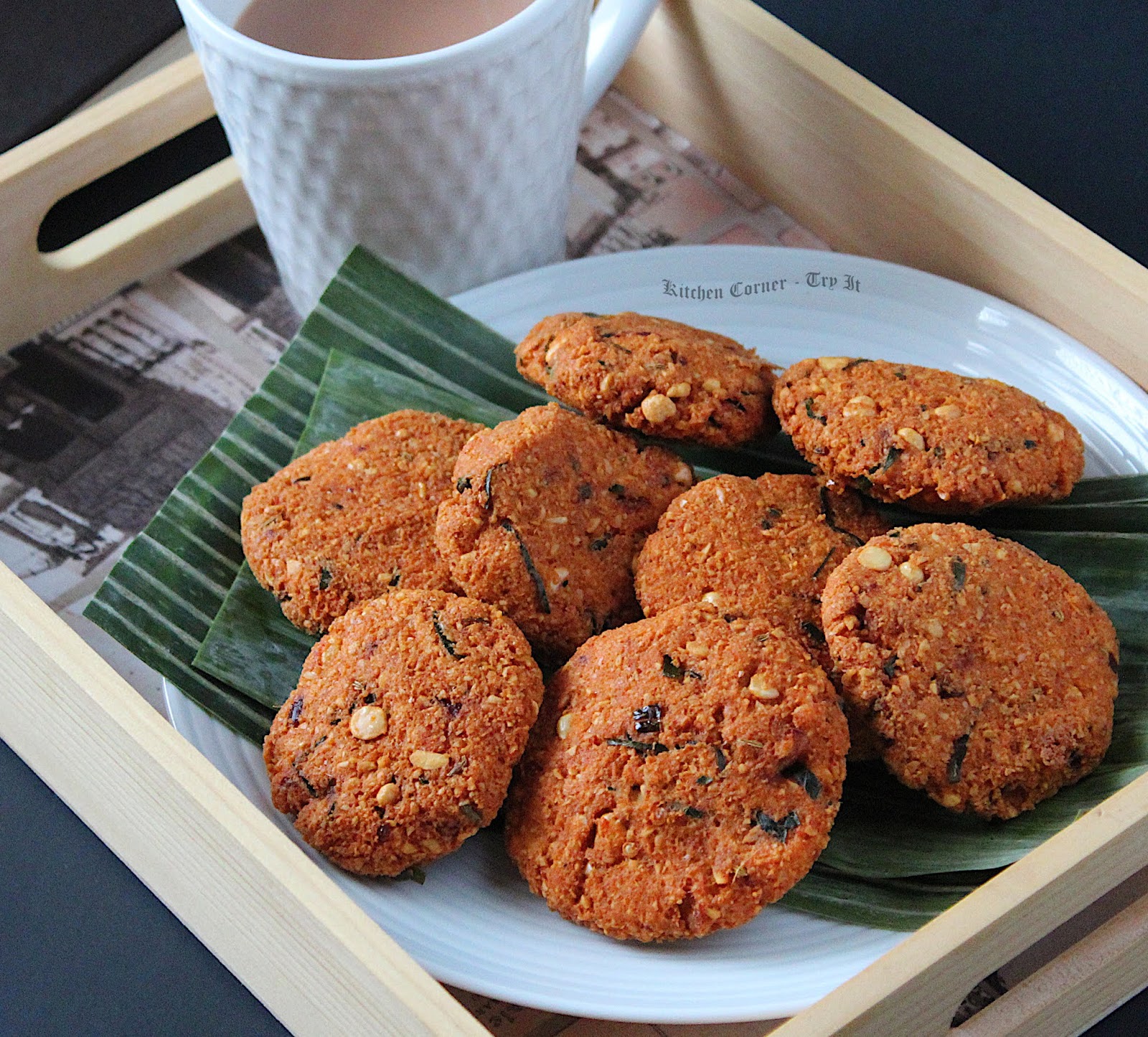 Parippu Vada/Dal Fritters Easy Tea time Snack