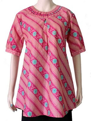 Gambar blouse batik