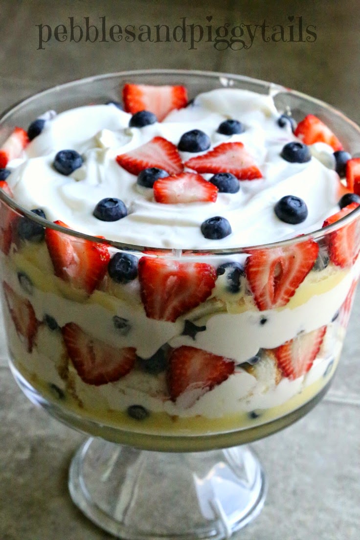 Fresh Berry Trifle Dessert Recipe Making Life Blissful