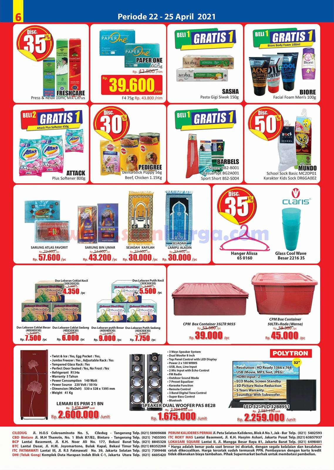 Katalog Promo JSM Hari Hari Swalayan Weekend 22 25 April 2021 scanharga