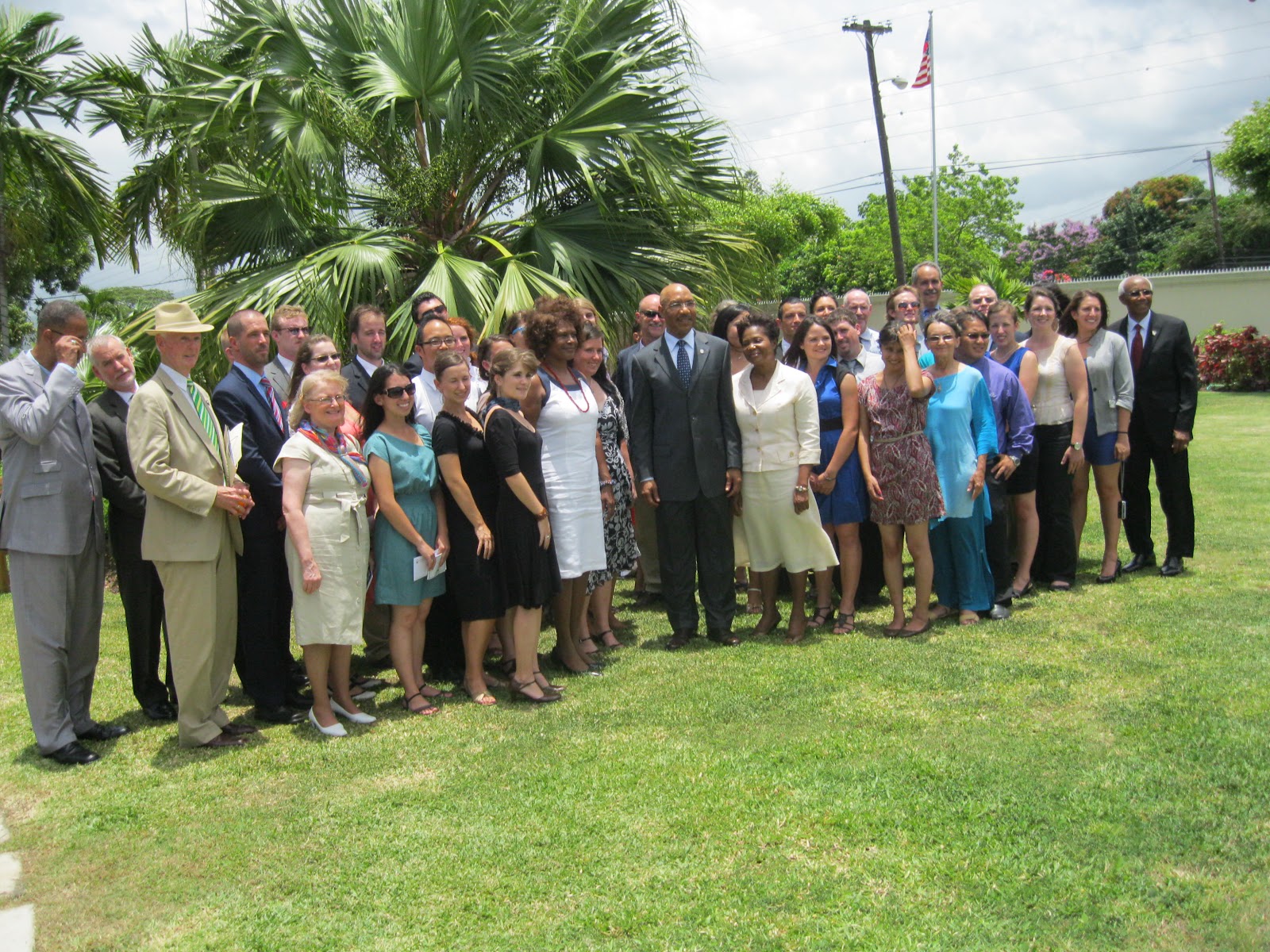 Alice Anderson PCV Peace Corps Volunteer Swearing In