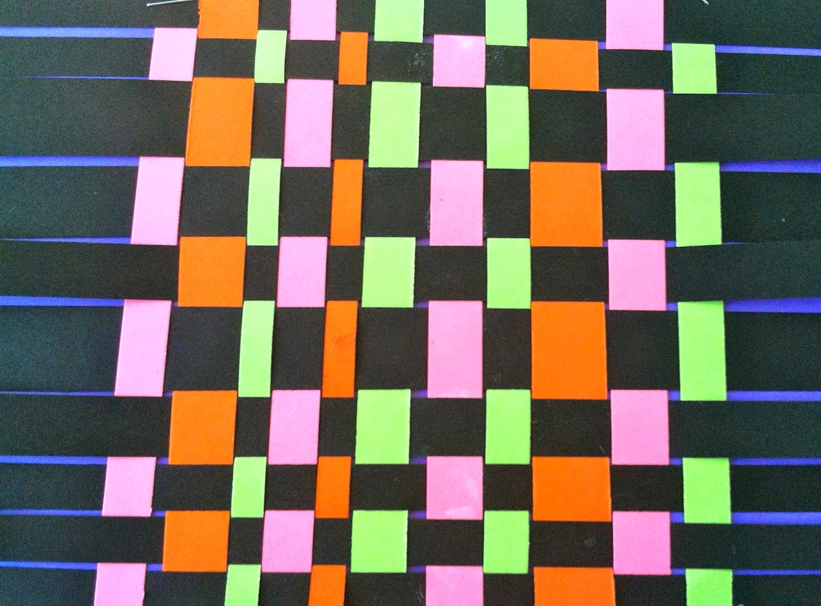 paper weaving | Beehive Art Studio