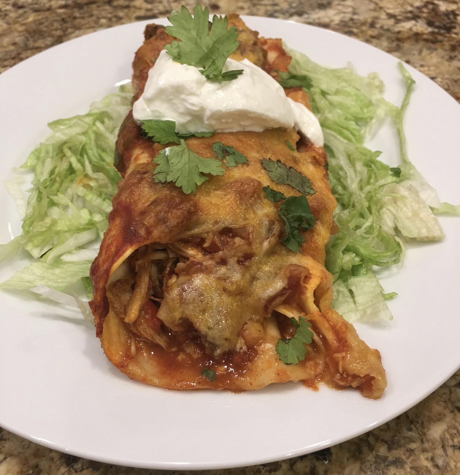 GREAT EATS HAWAII SHREDDED CHICKEN ENCHILADAS