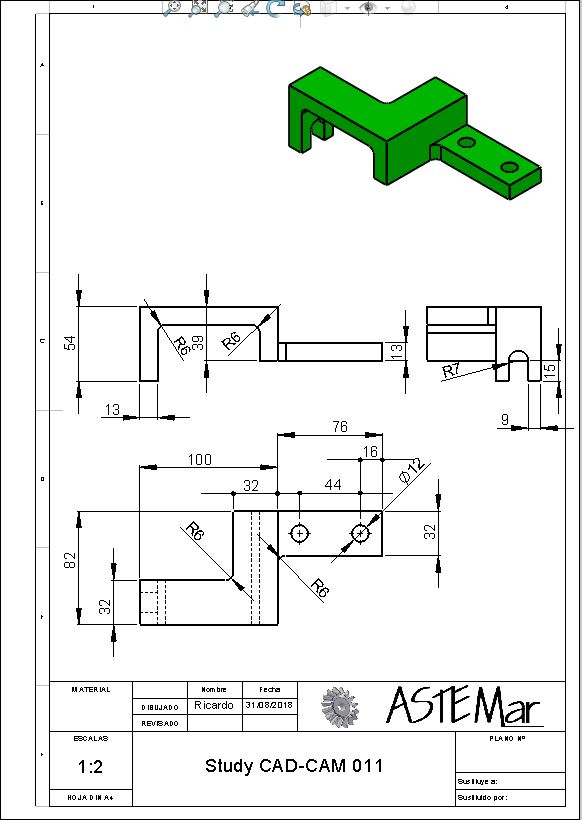 Mis dibujos en CAD: Study CAD-CAM 011
