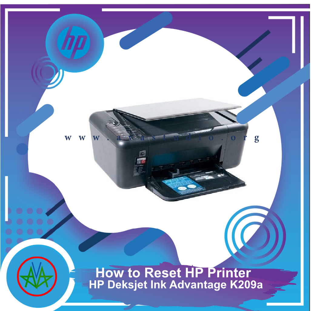 Reset Printer HP Deksjet Ink Advantage K209a