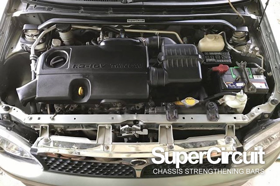 SUPERCIRCUIT CHASSIS STRENGTHENING BARS Perodua Kelisa Front Strut Bar