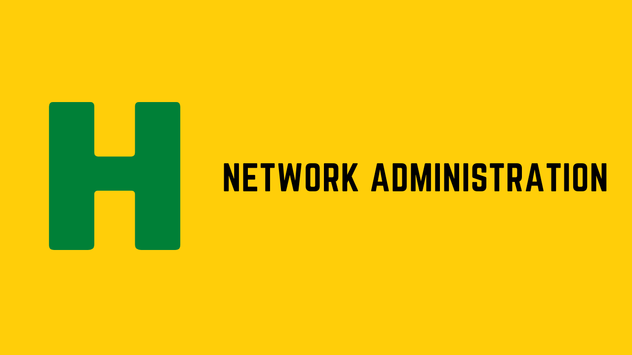 HackerRank Network Administration problem solution