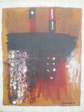 UNION SACREE,2011,40x30 Cm,acrylic on canvas