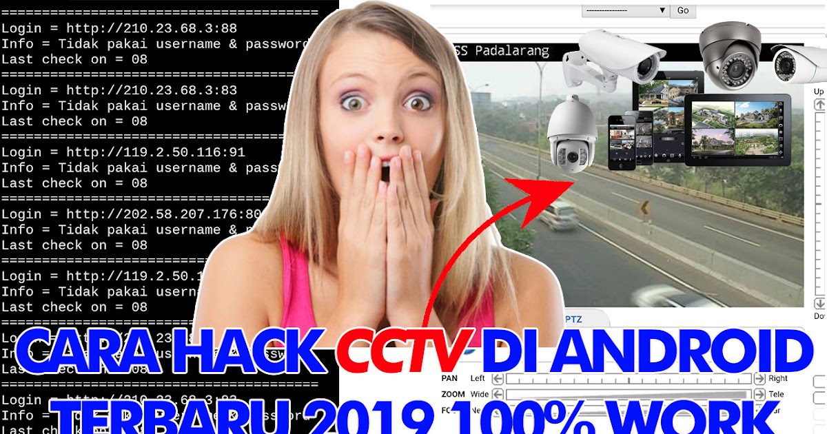 Cara hack cctv lewat wifi