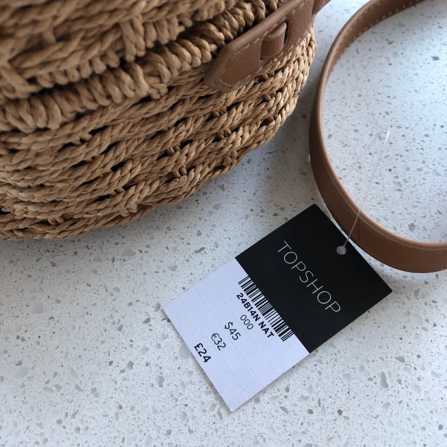The Bargain Woven Circle Bag from Topshop | A Life To Style