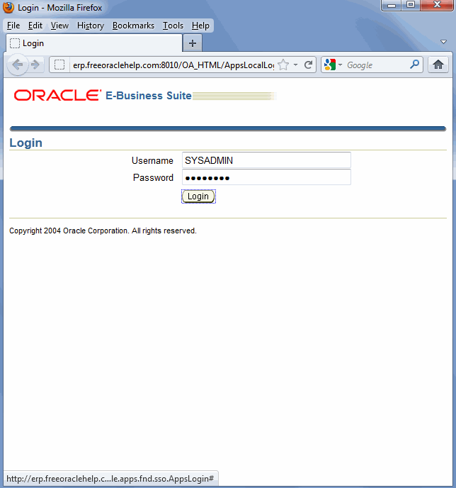 Oracle Applications (Apps) 11i (11.5.10.2) Installation on Linux (OEL4/RHEL4) 022