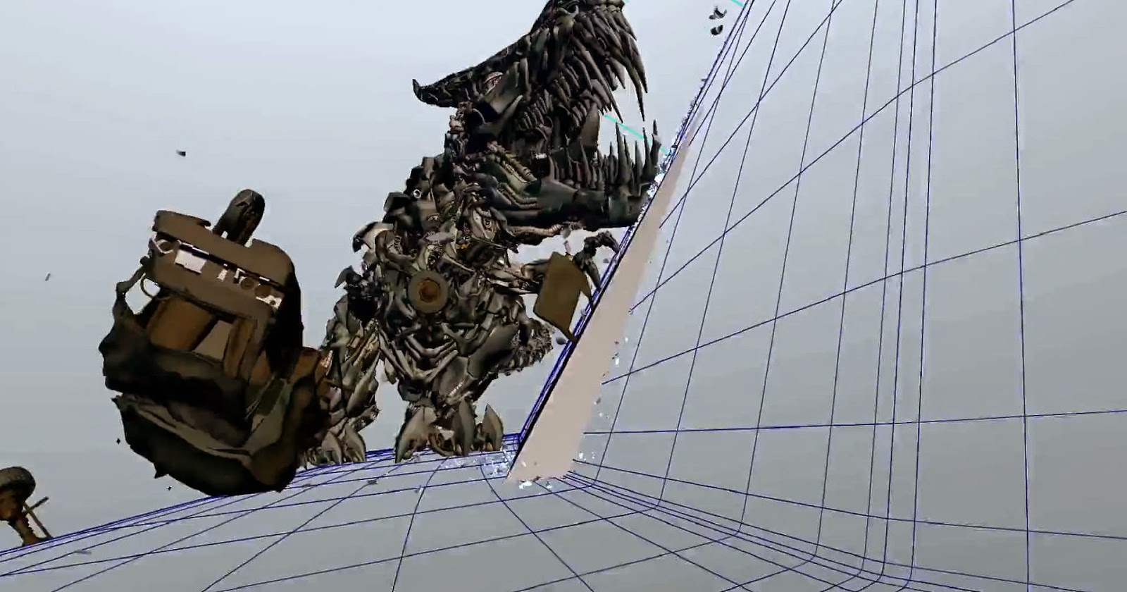 Transformers Age of Extinction VFX breakdown Creation Of The Dinobots