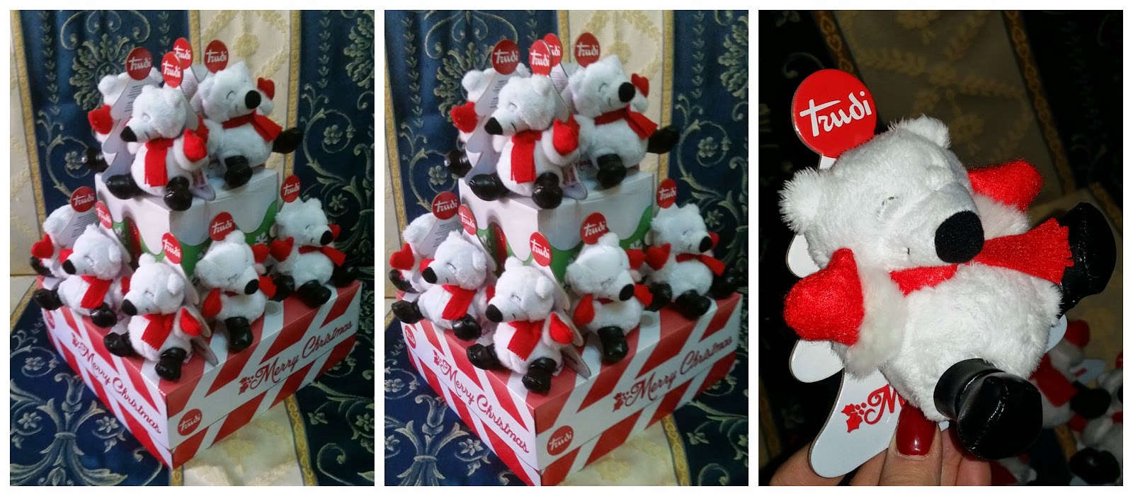 La Creatività di Anna!!!: Trudi Christmas Gli orsetti Babbo Natale