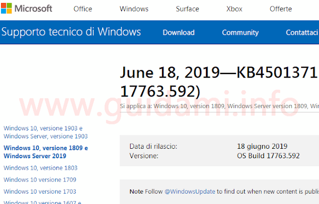 Microsoft supporto tecnico di Windows