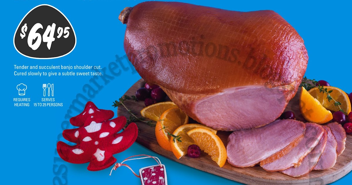 Giant Christmas Ham Order Promotion 13 November 20 December 2020