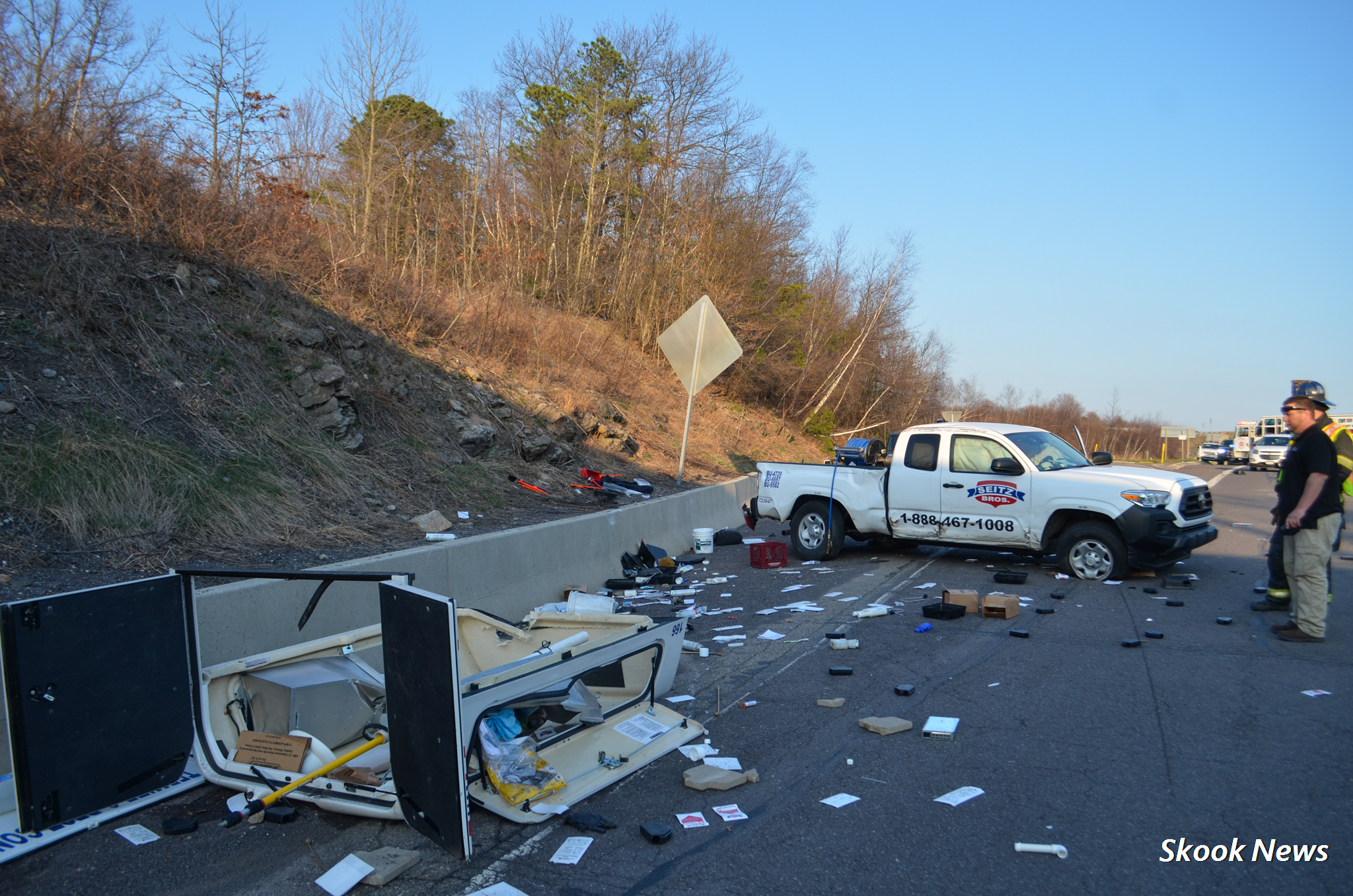 One Transported After Rollover Crash near Mahanoy City