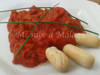 receta de magro con tomate Málaga