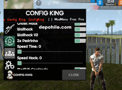 Free Fire 1.91 Config King Mod Menu Hile Yeni Güncelleme