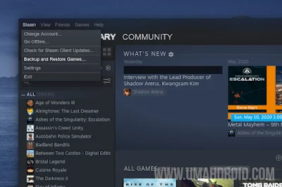 Backup and Restore Games Steam