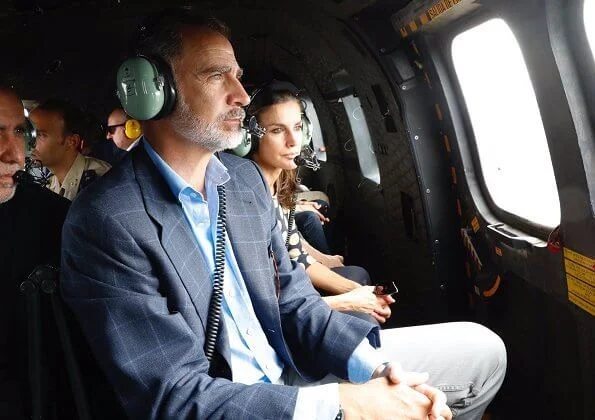 King Felipe and Queen Letizia visited Gran Canaria to view the areas affected by August’s forest fires