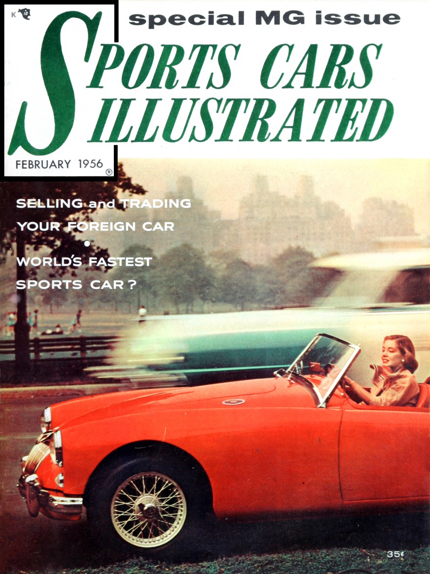 54 Beautiful and Amazing "Sports Cars Illustrated" Covers of the 1950s