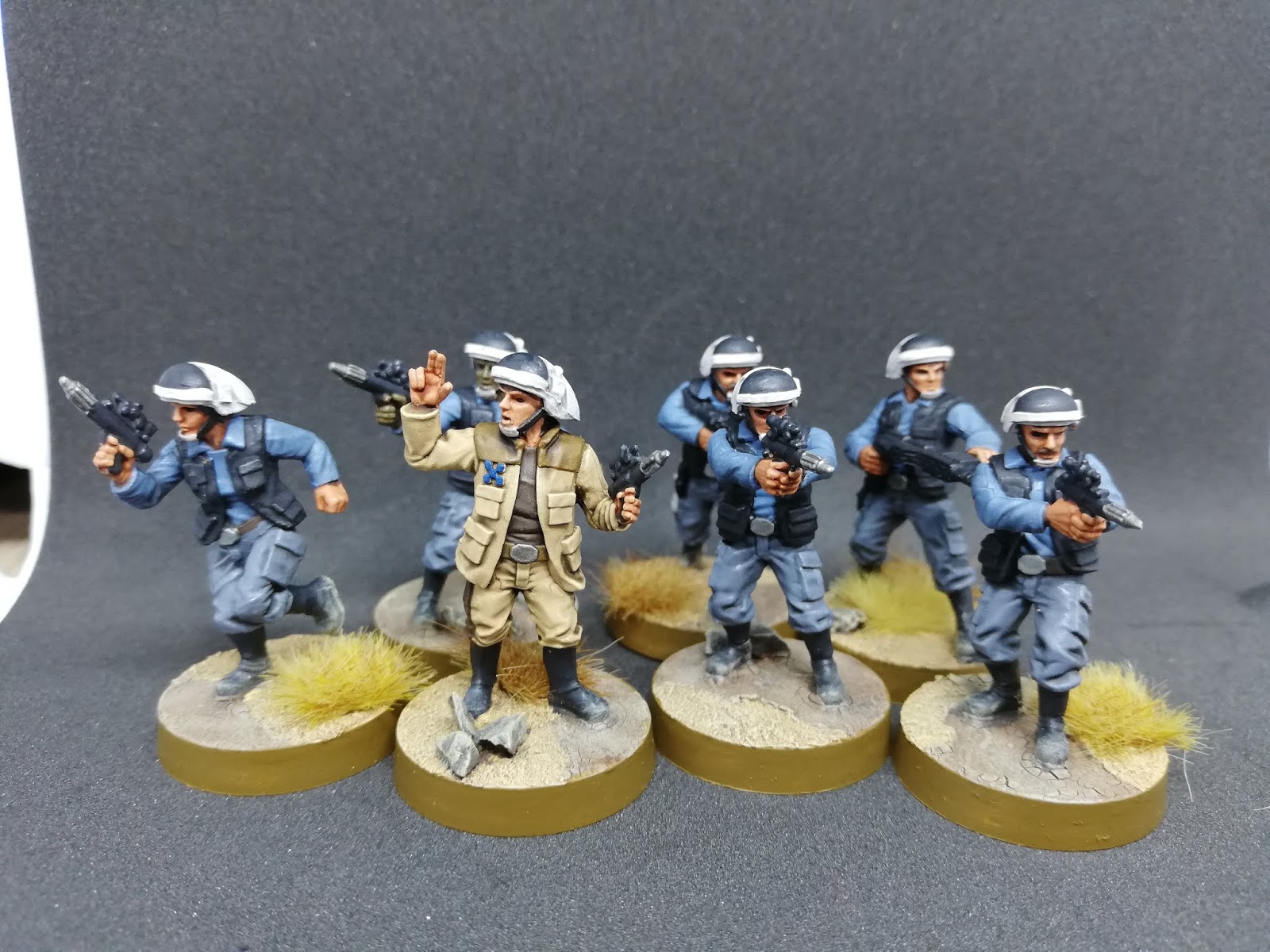 Guía de pintura Painting Guide Soldados de la Flota Rebels Fleet