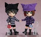 Nendoroid Cat-Themed Outfit - Gray Clothing Set Item
