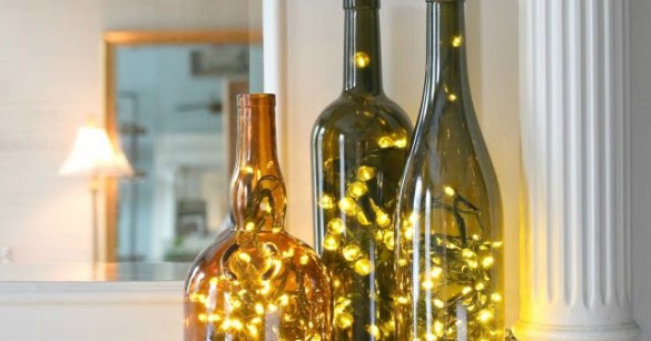 USB Fairy Lights Wedding Decor & Party Lights Recycle Glass Bottles into Decorative Lights LED Fairy Lights for Wine Bottle Lights