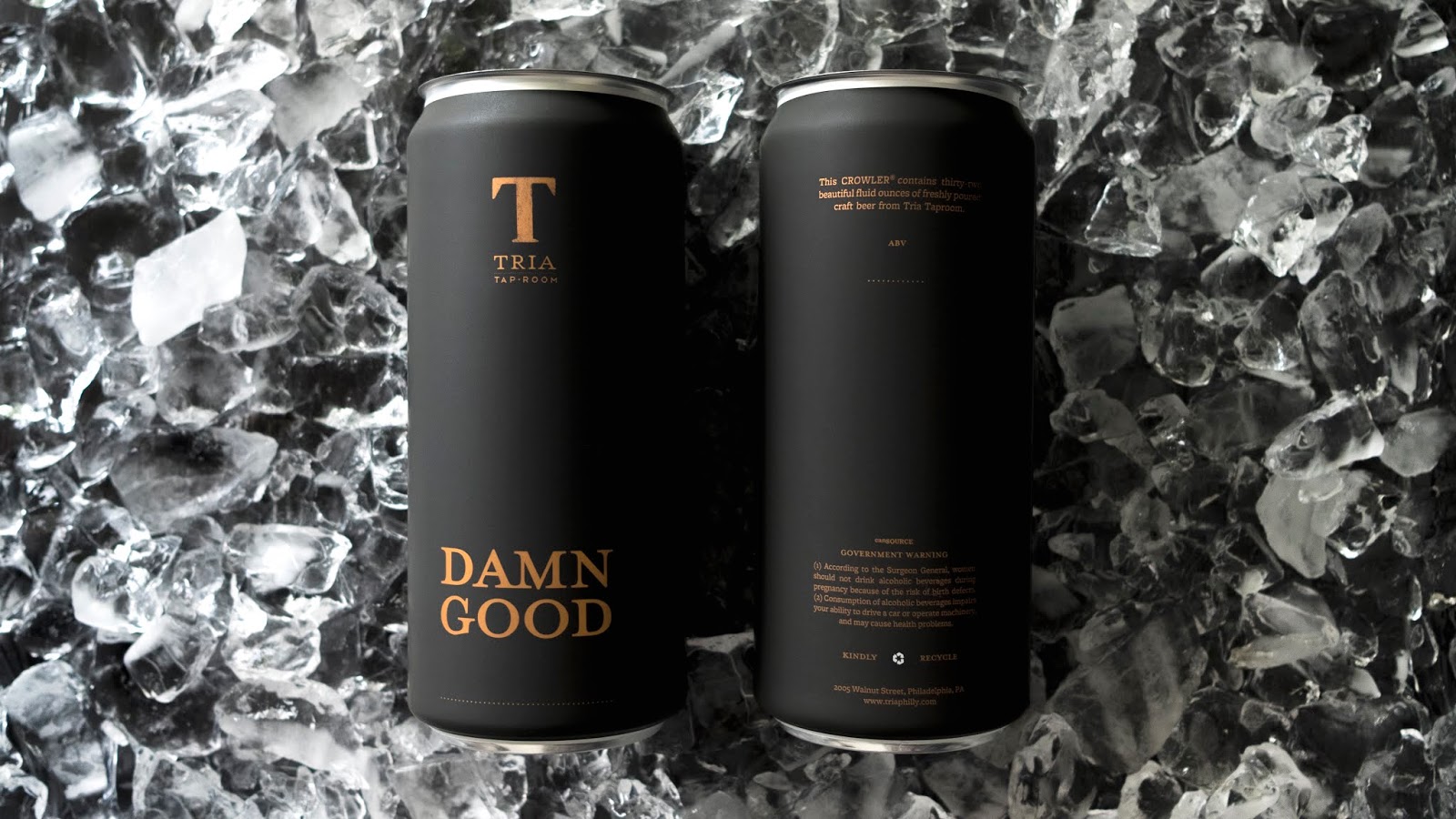 Tria Taproom Beer Cans On Packaging Of The World Creative