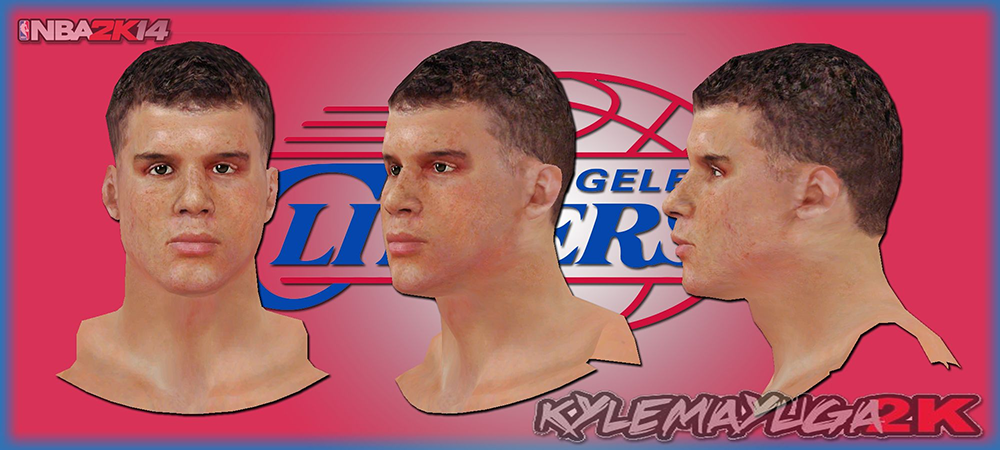 NBA 2K14 Blake Griffin Next-Gen Face Mod