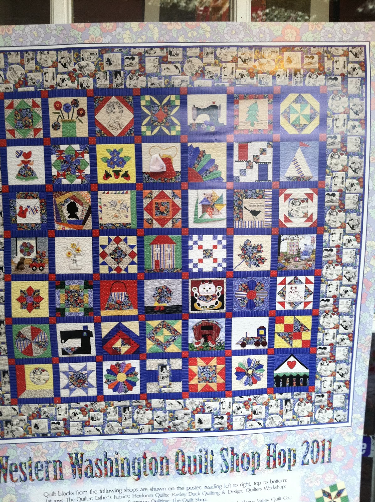 Summer's Snippets Western Washington Quilt Shop Hop 2011