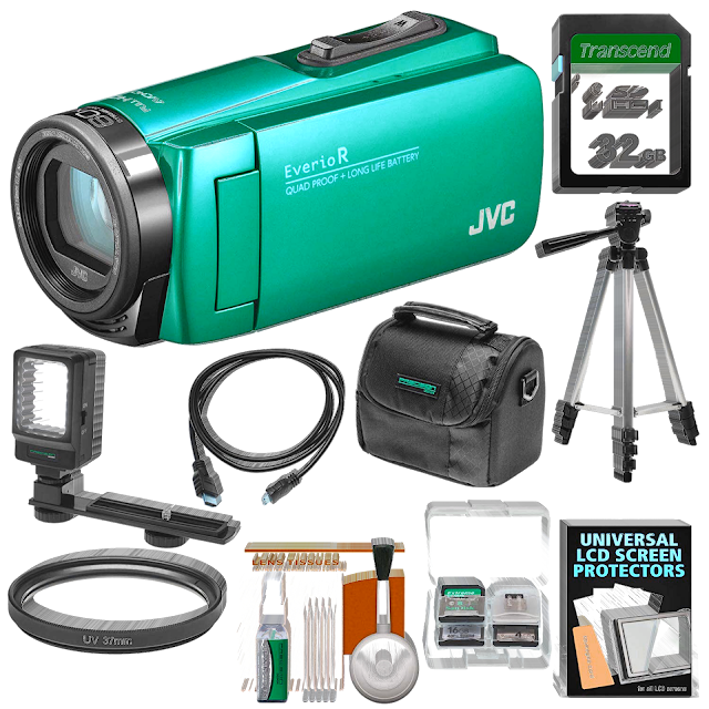 Khanbassu JVC Everio GZR460 Quad Proof 1080p HD Video Camera