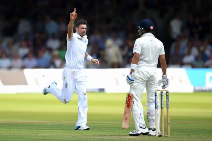 विराट कोहली को आउट करना आसान नहीं था। James Anderson | India vs England 1st Test Match, हिंदी में। 1 0BB55E67 3DE3 48D5 B4D1 A24835E697FF