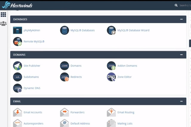 cpanel look of hostwinds