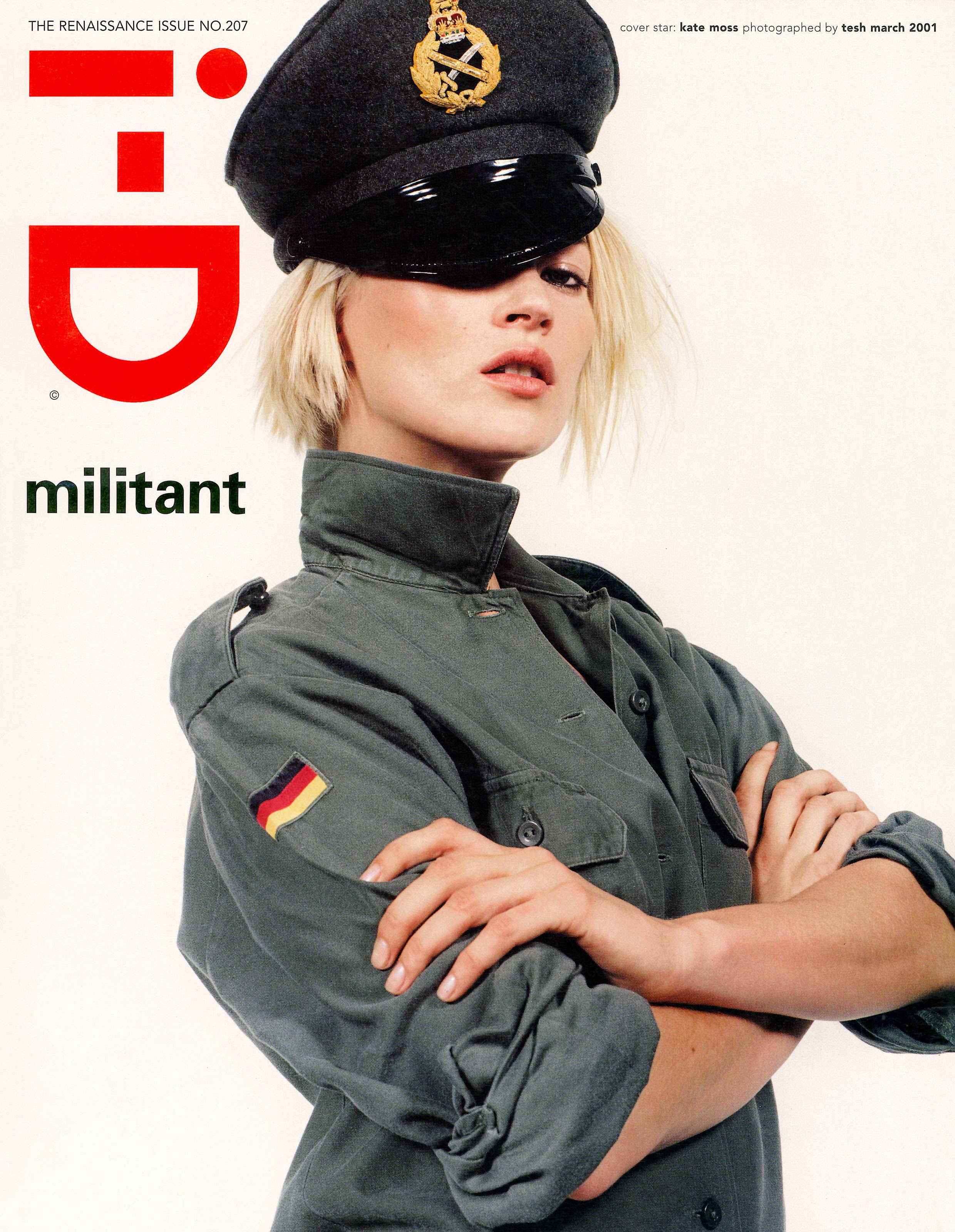 COVER: I-D MAGAZINE MARCH 2001